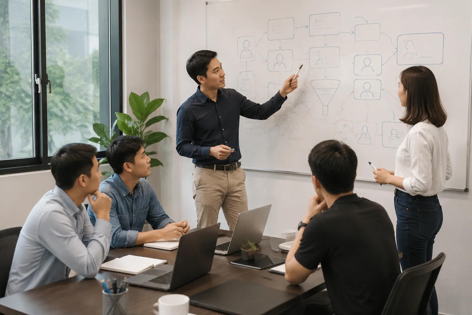 Doanh nghiệp Việt Nam phân tích quy trình bán hàng và marketing để quyết định các tính năng mở rộng cho website